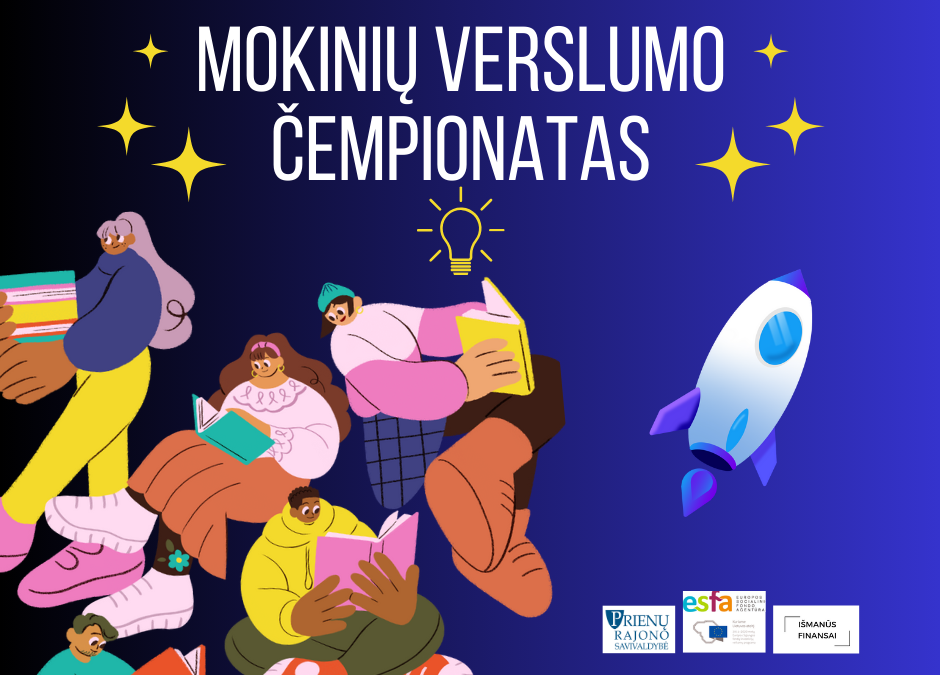 Mokinių verslumo čepionatas Prienuose