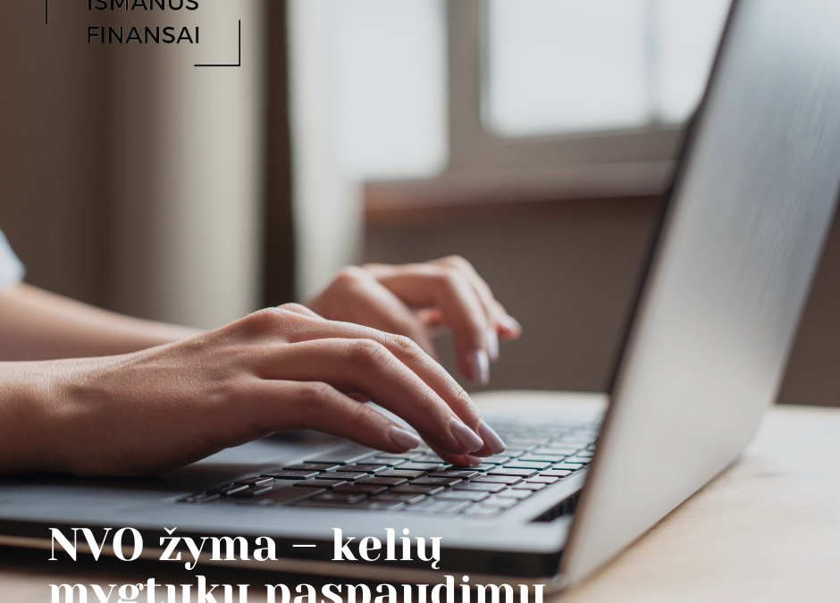 NVO žymos registravimas Registrų centre